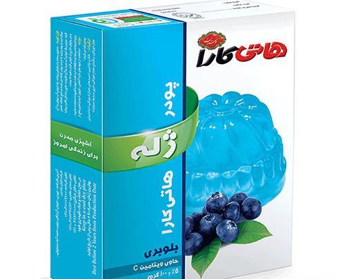 عکس پودر ژله بلوبری