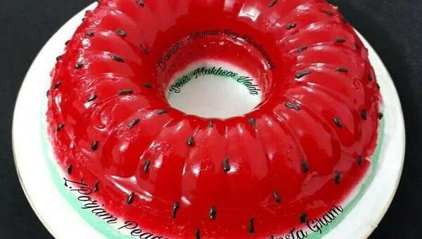 عکس پودر ژله هندوانه
