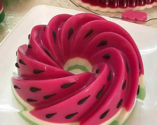 عکس پودر ژله هندوانه