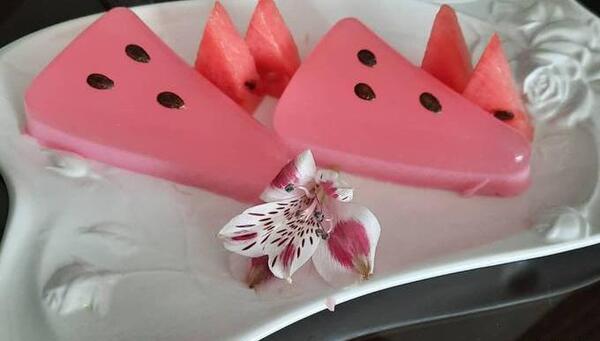 عکس پودر ژله هندوانه