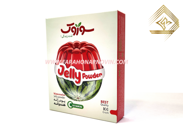 عکس پودر ژله هندوانه
