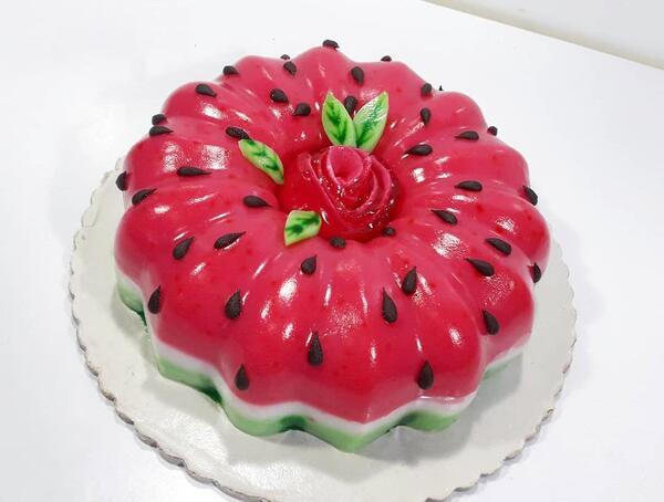 عکس پودر ژله هندوانه
