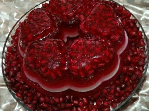 عکس پودر ژله انار