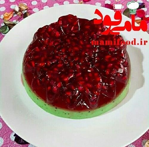 عکس پودر ژله انار