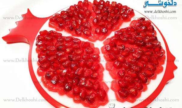 عکس پودر ژله انار