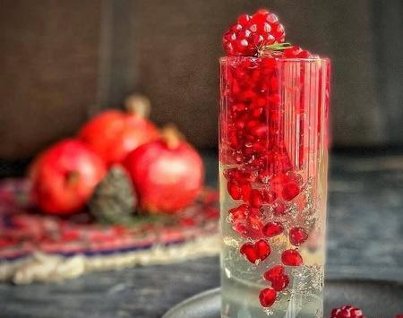 عکس پودر ژله انار