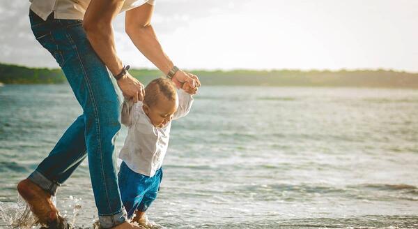 عکس زیبای پدر دختری