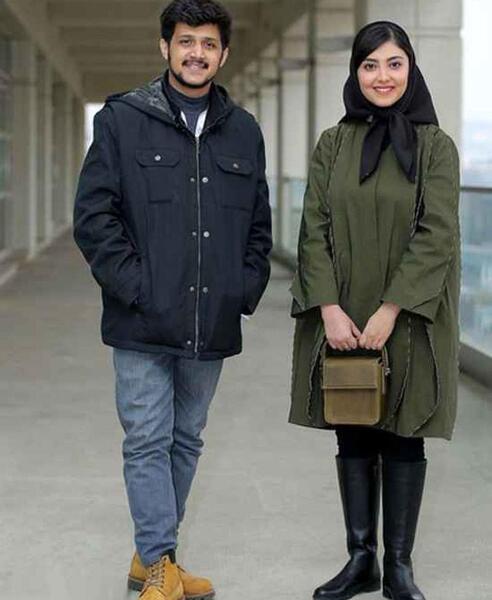 عکس پدر و مادر زیبا کرمعلی
