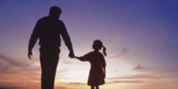 کارتونی عکس پدر دختری فانتزی