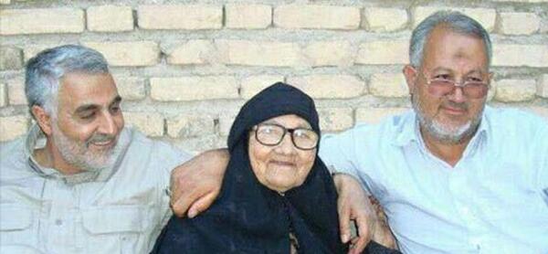 عکس پدر مادر حاج قاسم سلیمانی