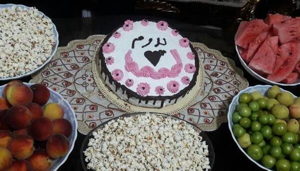 عکس تولد پدر کیک