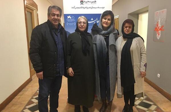 عکس پدر مادر باران کوثری