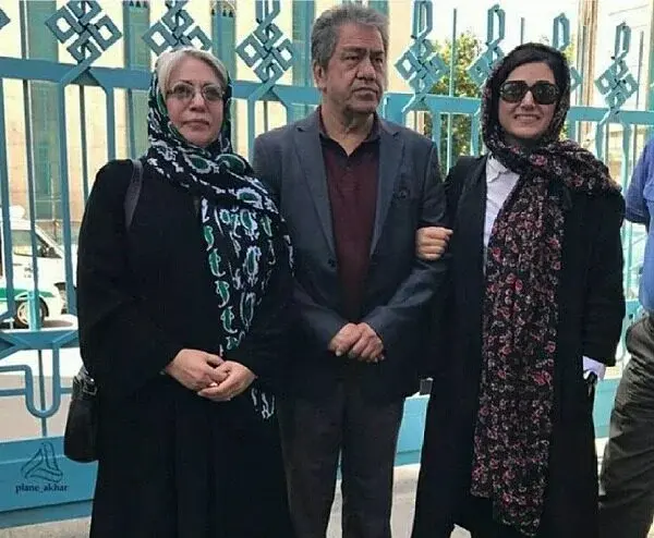 عکس پدر مادر باران کوثری