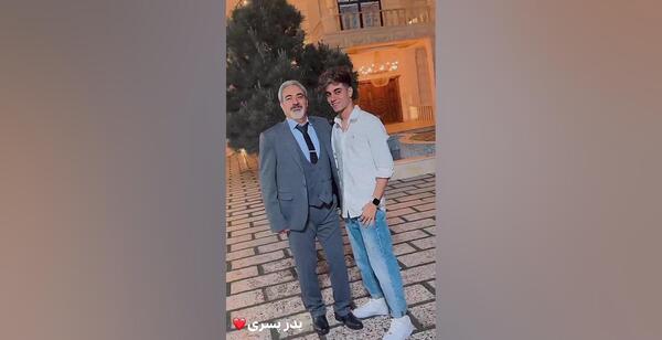 عکس پدر و مادر ارسلان کاشی