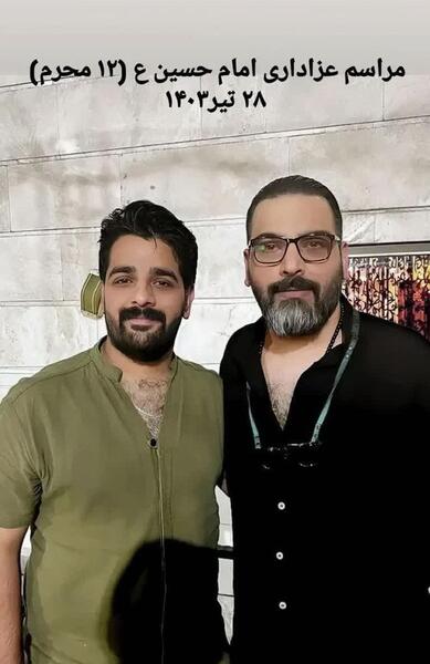عکس حسین علیخانی پدر احسان علیخانی