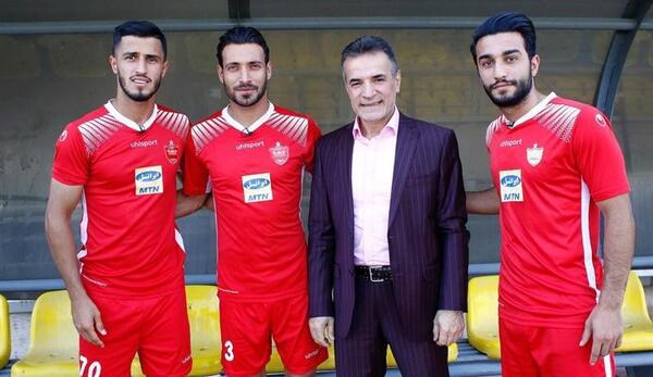 عکس بیرانوند در تراکتور