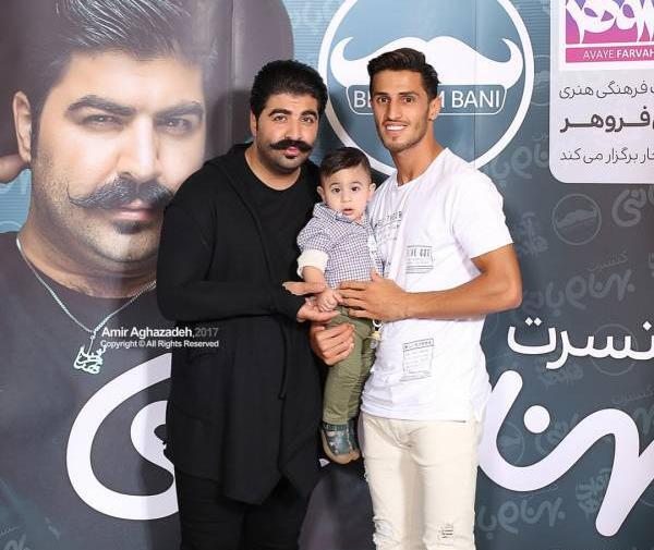 عکس بهنام بانی با لباس ورزشی