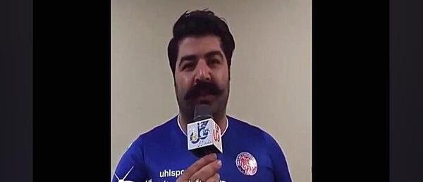 عکس بهنام بانی با لباس ورزشی