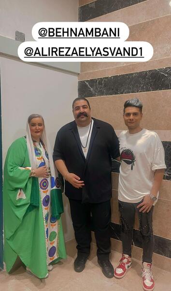 عکس بهنام نجفی خودرو