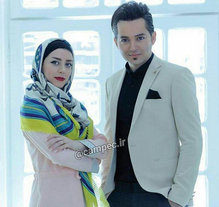 عکس شهنام شهابی و همسرش