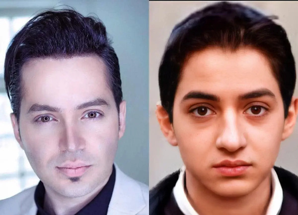 عکس شهنام شهابی با همسرش