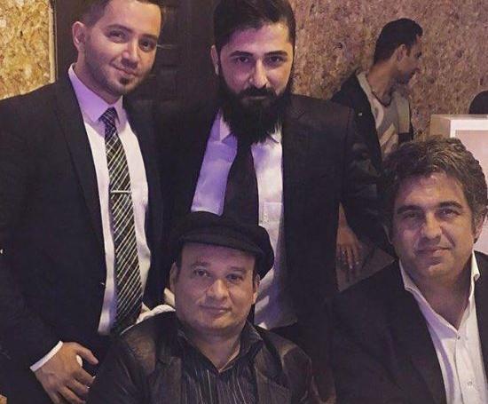 عکس شهنام شهابی با همسرش
