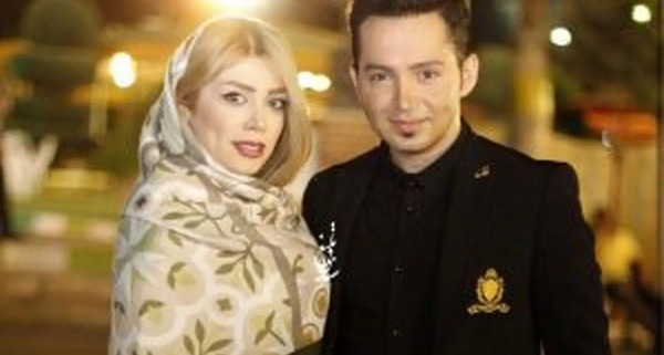 عکس شهنام شهابی با همسرش