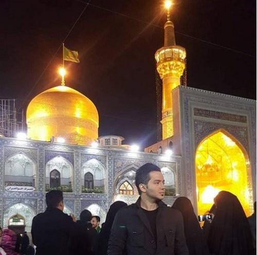 عکس بازیگر شهنام شهابی و همسرش