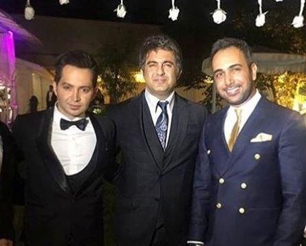 عکس بازیگر شهنام شهابی و همسرش