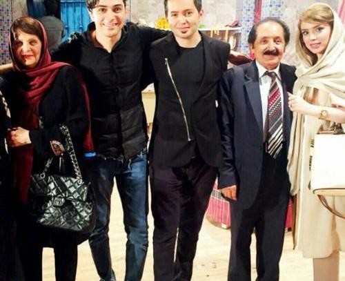 عکس بازیگر شهنام شهابی و همسرش