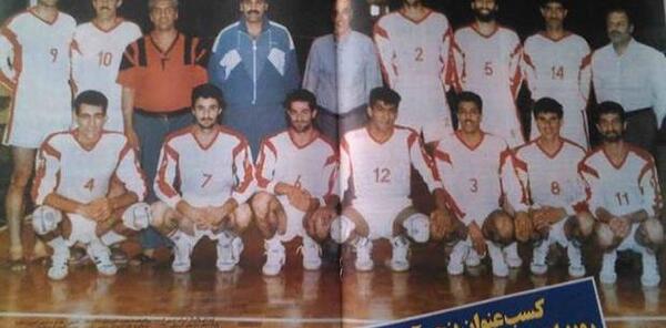 عکس بهنام جلوه بازیکن والیبال