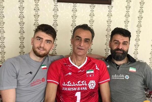 عکس بهنام جلوه بازیکن والیبال