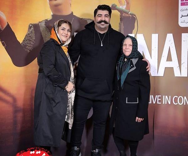 عکس پدر مادر بهنام بانی