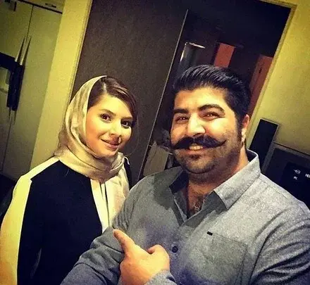 عکس خواننده بهنام بانی با همسرش