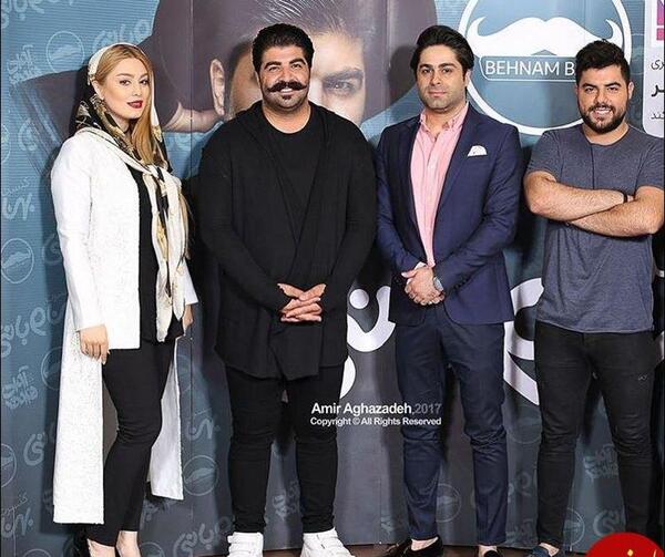 عکس جدید بهنام بانی بدون سبیل