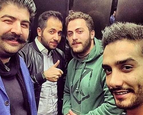 عکس عروسی بهنام بانی و همسرش