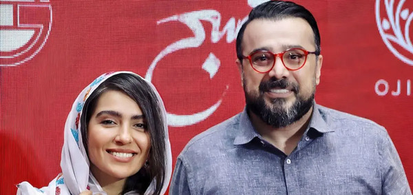 عکس عروسی بهنام بانی و همسرش