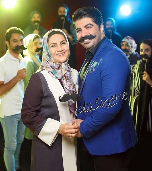 خانوادگی عکس بهنام بانی و همسرش
