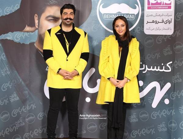 عکس های بهنام بانی و همسرش