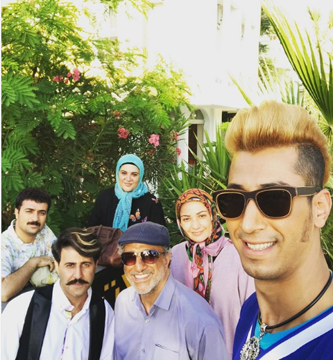عکس های بهرام افشاری و همسرش