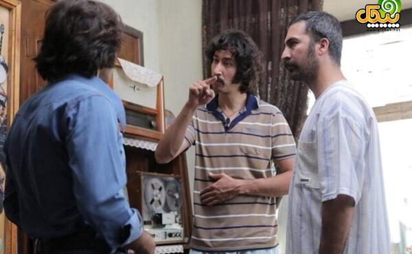 عکس بهرام افشاری در فیلم فسیل