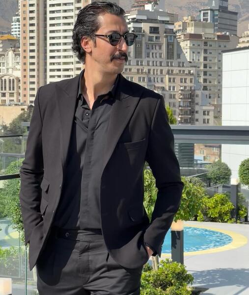 عکس بهرام افشاری بازیگر