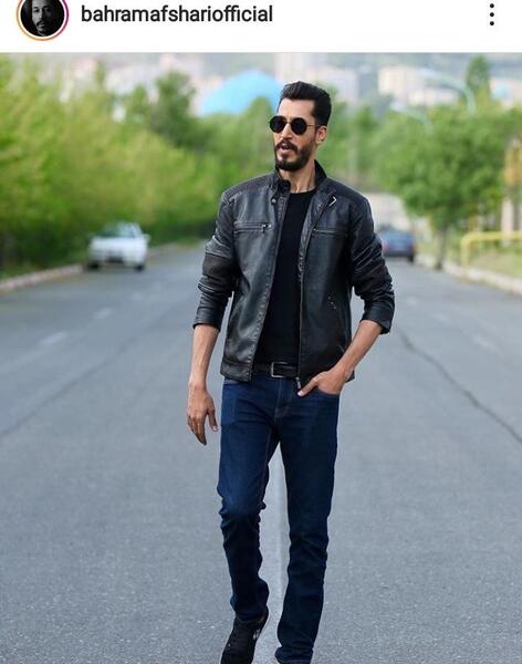 عکس بهرام افشاری بازیگر