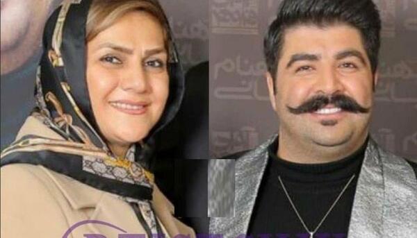 عکس بهنام بانی با مادرش
