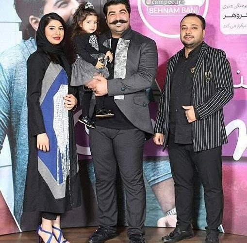 عکس بهنام بانی با مادرش