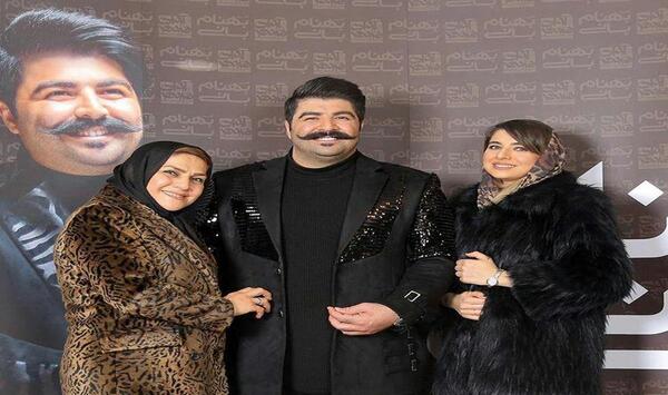 عکس بهنام بانی با مادرش