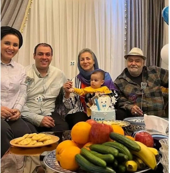 عکس بهزاد عبدی و همسرش