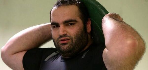 عکس بهداد سلیمی وزنه بردار
