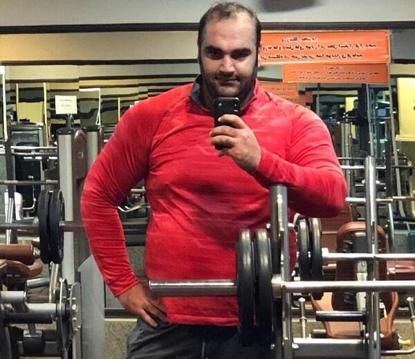 عکس بهداد سلیمی وزنه بردار