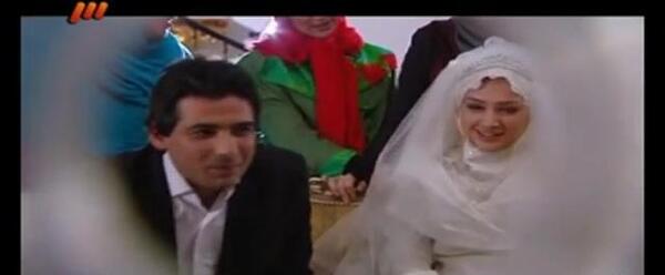 عکس های عروسی بهزاد و بهار در سریال زمانه